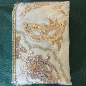 Miss Princess Styles Sequin Mask Bible